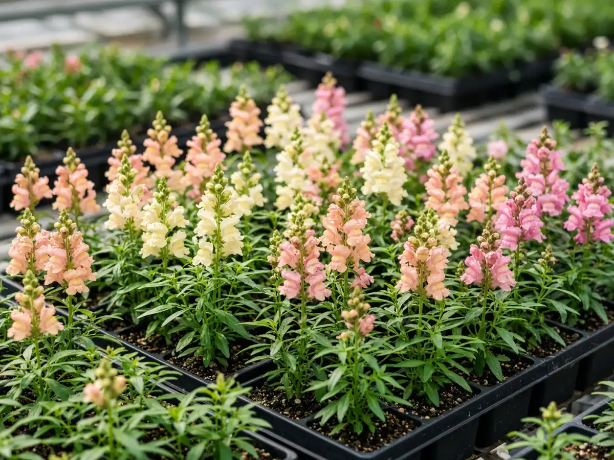 Antirrhinum seedling tray