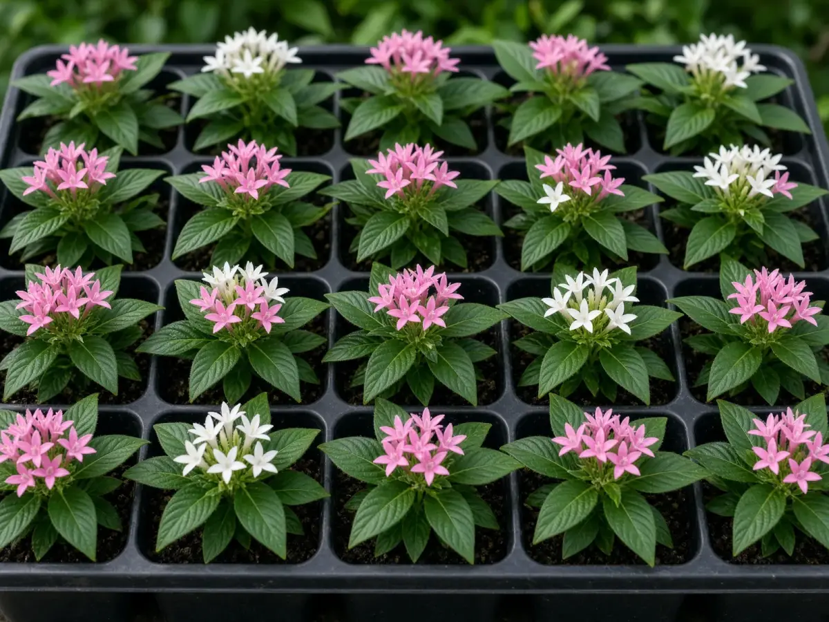 Pentas seedling tray